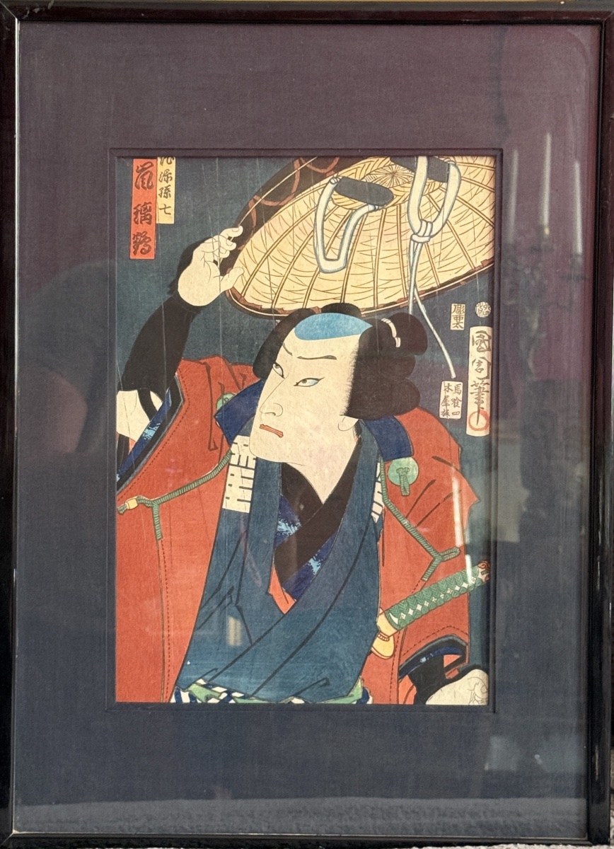 Sets Of Six 19th-century Japanese Ukiyo-e Prints. -photo-2