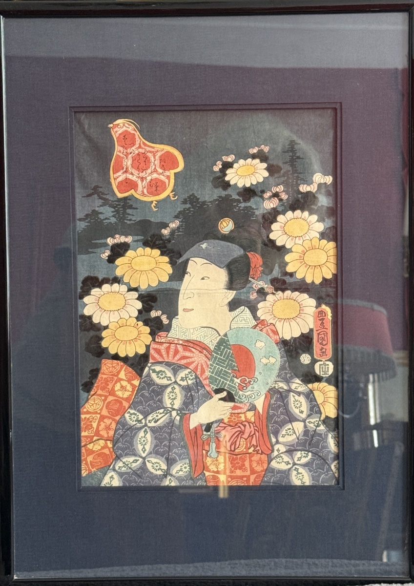 Sets Of Six 19th-century Japanese Ukiyo-e Prints. -photo-1