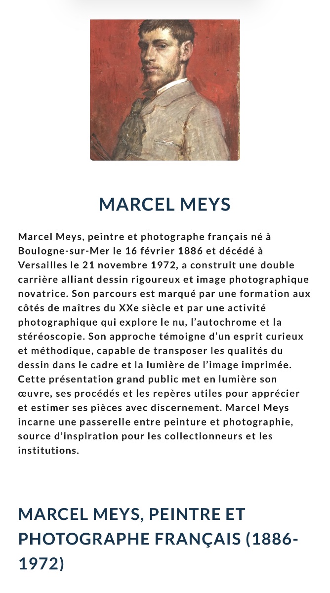Marcel Meys ( 1886-1972 ) " Portrait d'une jeune fille à son tricot ". -photo-3
