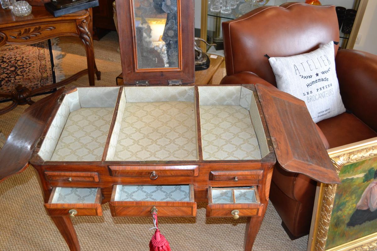 Marquetry Dressing Table XVIII-photo-3