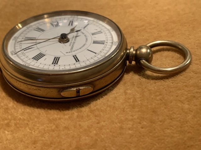 Pocket Watch / Pocket Center Seconds Chronograph.-photo-1