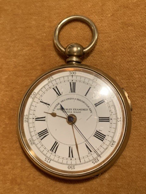 Pocket Watch / Pocket Center Seconds Chronograph.