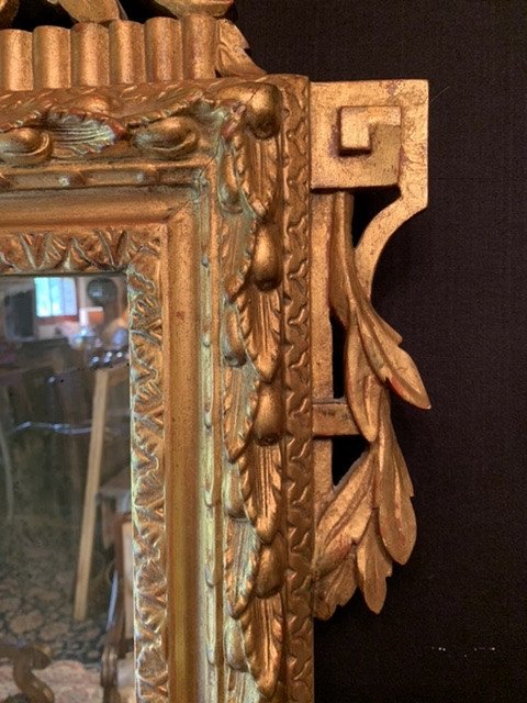 Louis XVI Ice In Golden Wood-photo-2