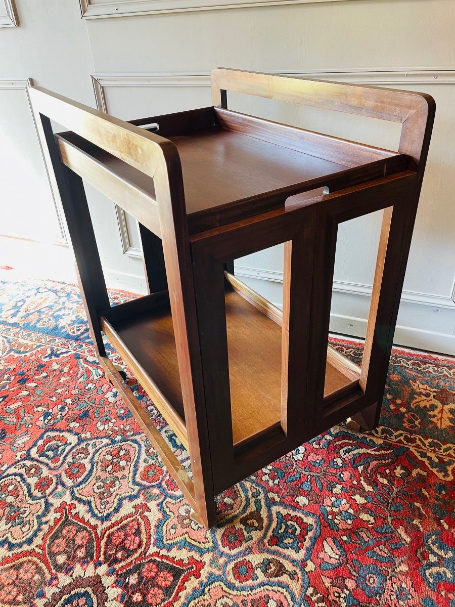 Tarm Stole Og Mobelfabrick Rolling And Folding Table - Danish