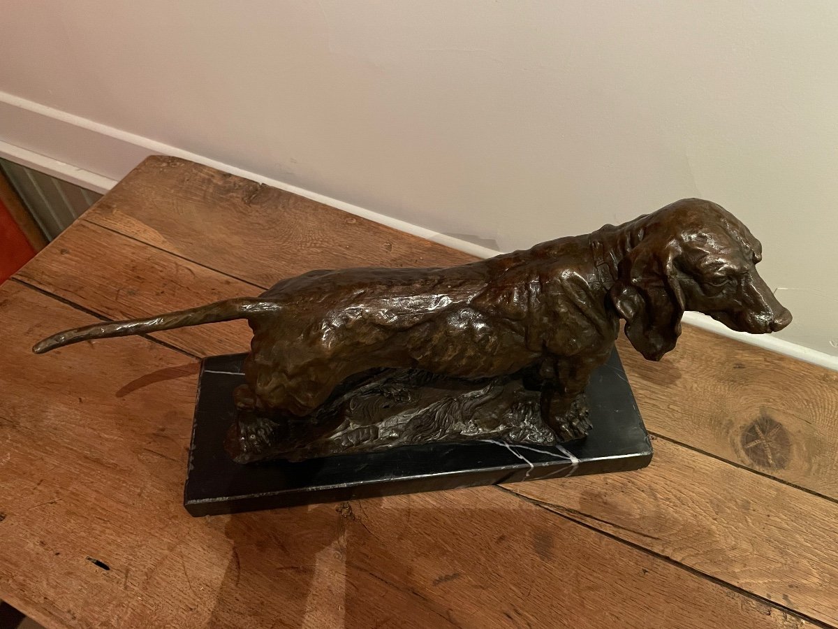Bronze Chien Basset-photo-2