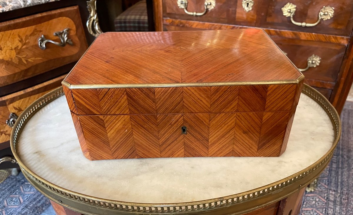 Napoleon III Marquetry Box.