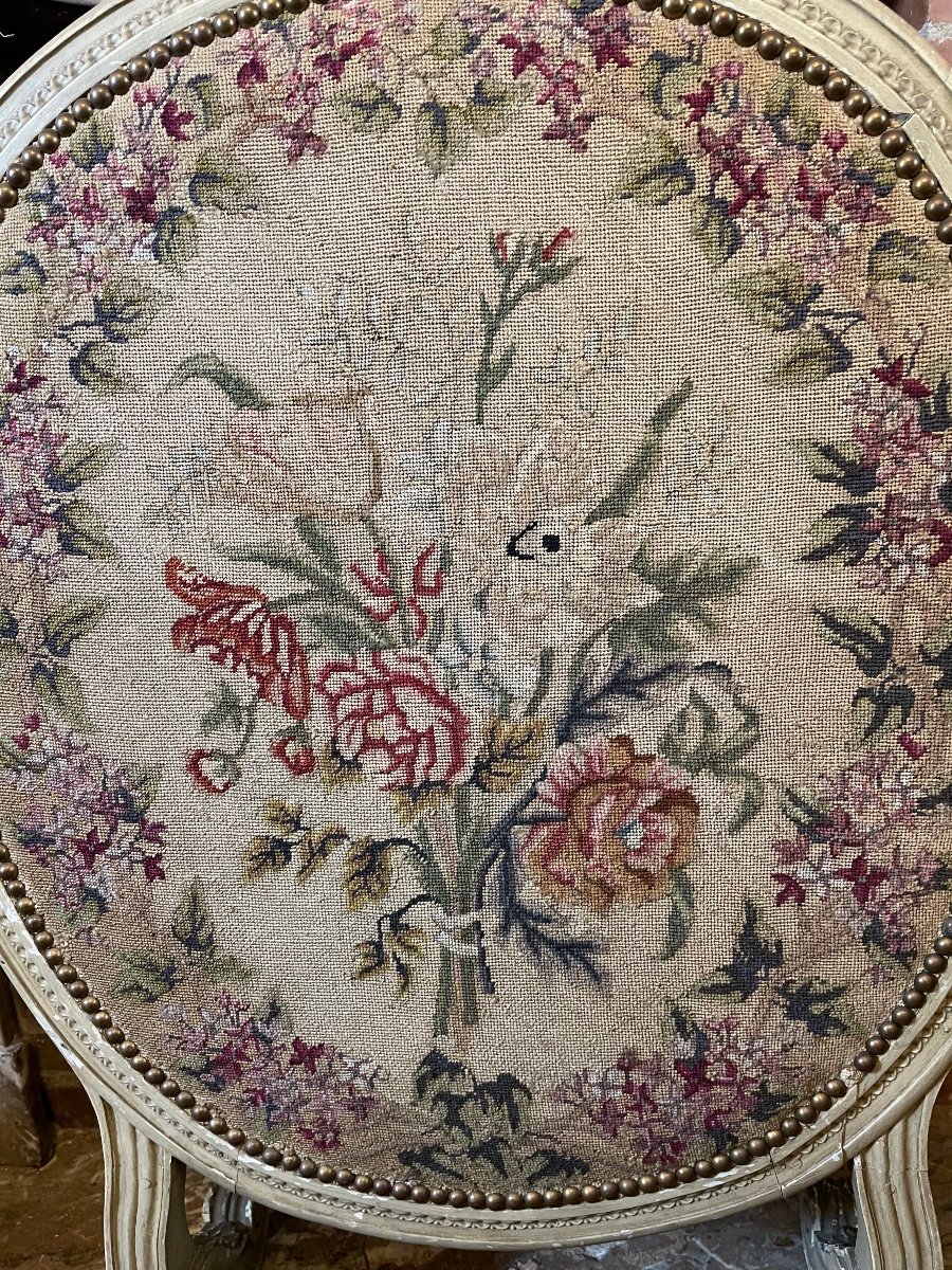 Ecran De Cheminée D’époque Louis XVI. -photo-2