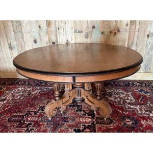 Large Napoleon III Period Dining Table / Dining Table, 4 Meters In Length!