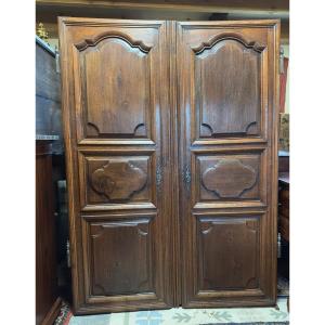 Pair Of 18th Century Oak Doors.