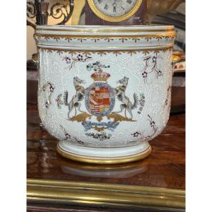 Samson Porcelain Planter. East India Company. 