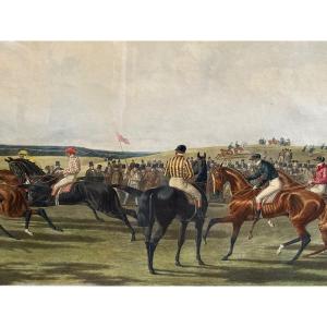 Large English Engraving Fores's National Sport By Herring.