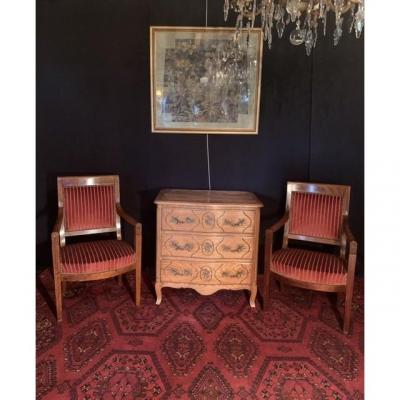 Regency Style Dresser In Light Oak