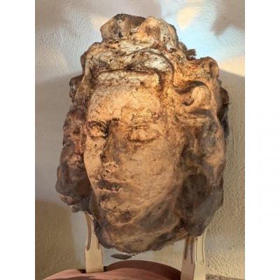 Masque/moulage Tête De Femme 