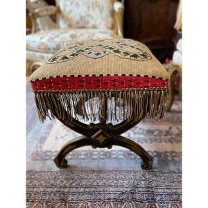 Napoleon III Tapestry Stool