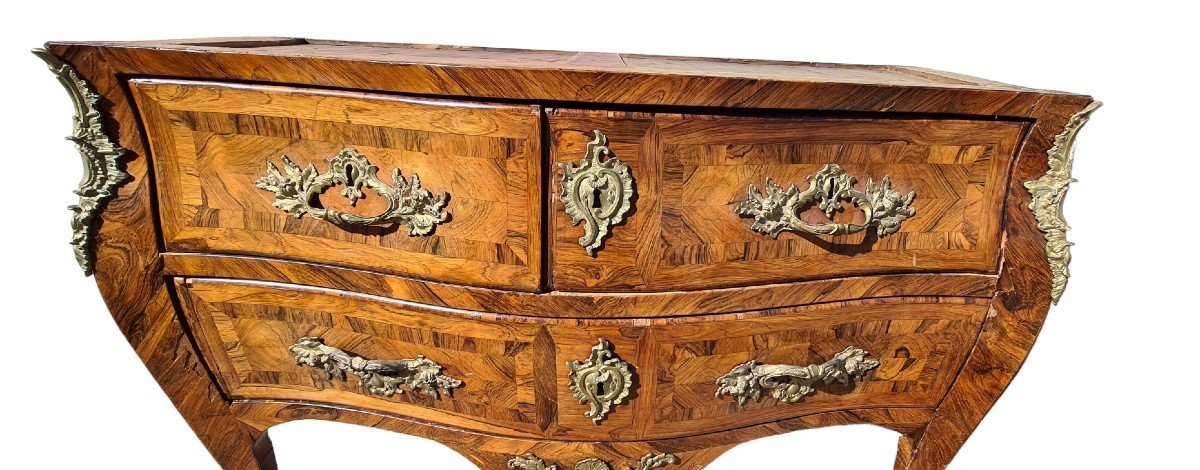 Commode Louisxv Estampillé Hedouin -photo-3