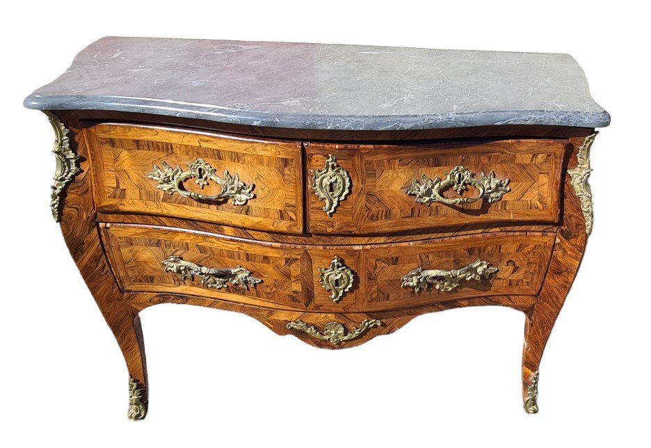 Commode Louisxv Estampillé Hedouin 