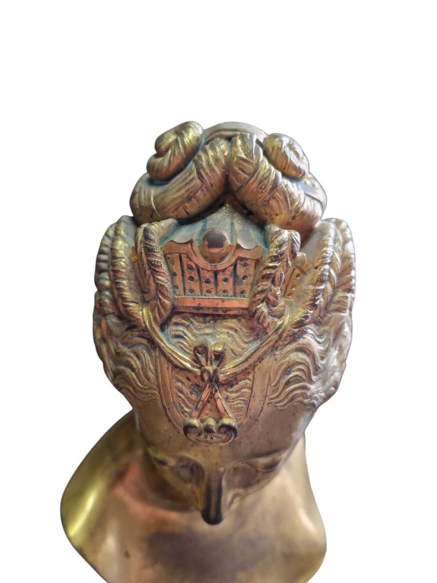 Bronze Bust Of Diane De Poitiers-photo-5