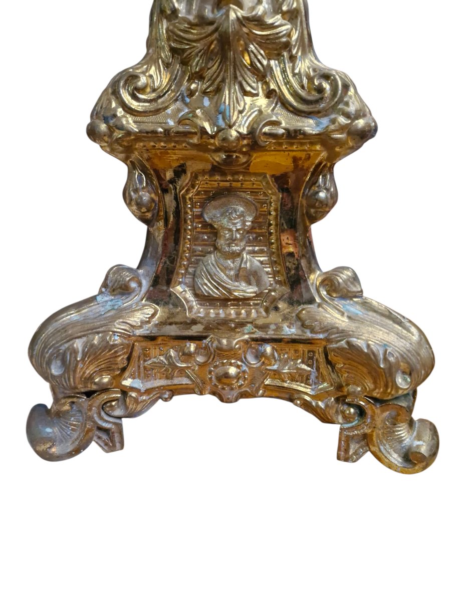 Paire de pique-cierge XIXÈME -photo-2