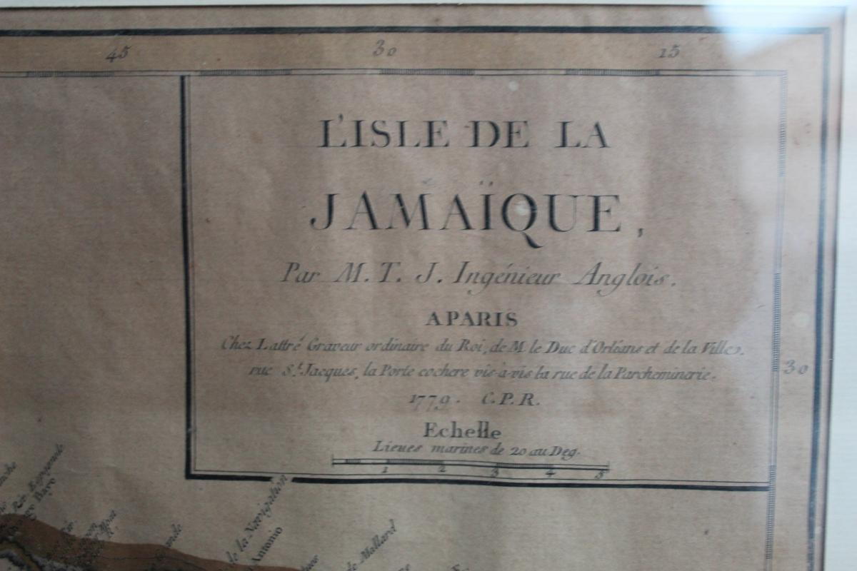 Carte "isle De La Jamaique"-photo-2