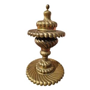 19th Century Brass Brazier 