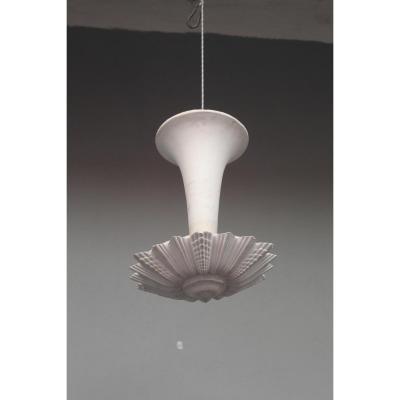 Lustre En Platre Année 1950