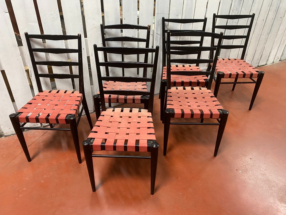 Series Of 6 Chairs These Brackman