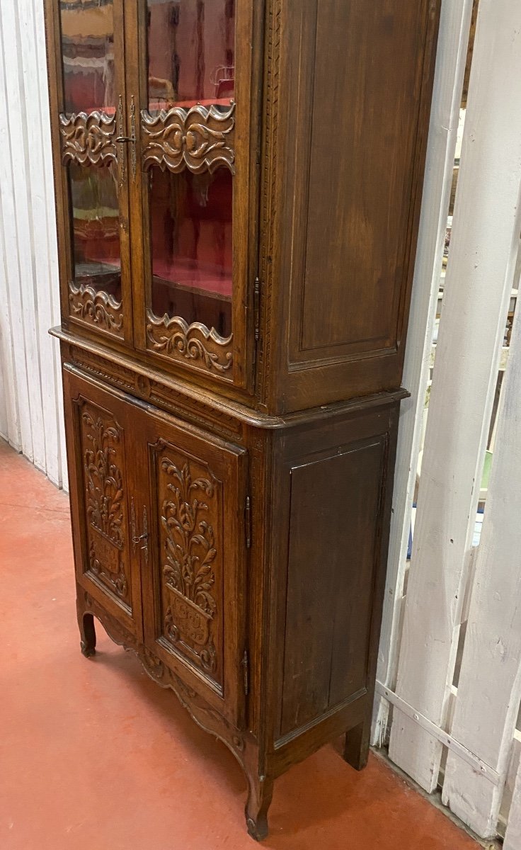 Small Sideboard Two Glazed Bodies-photo-4