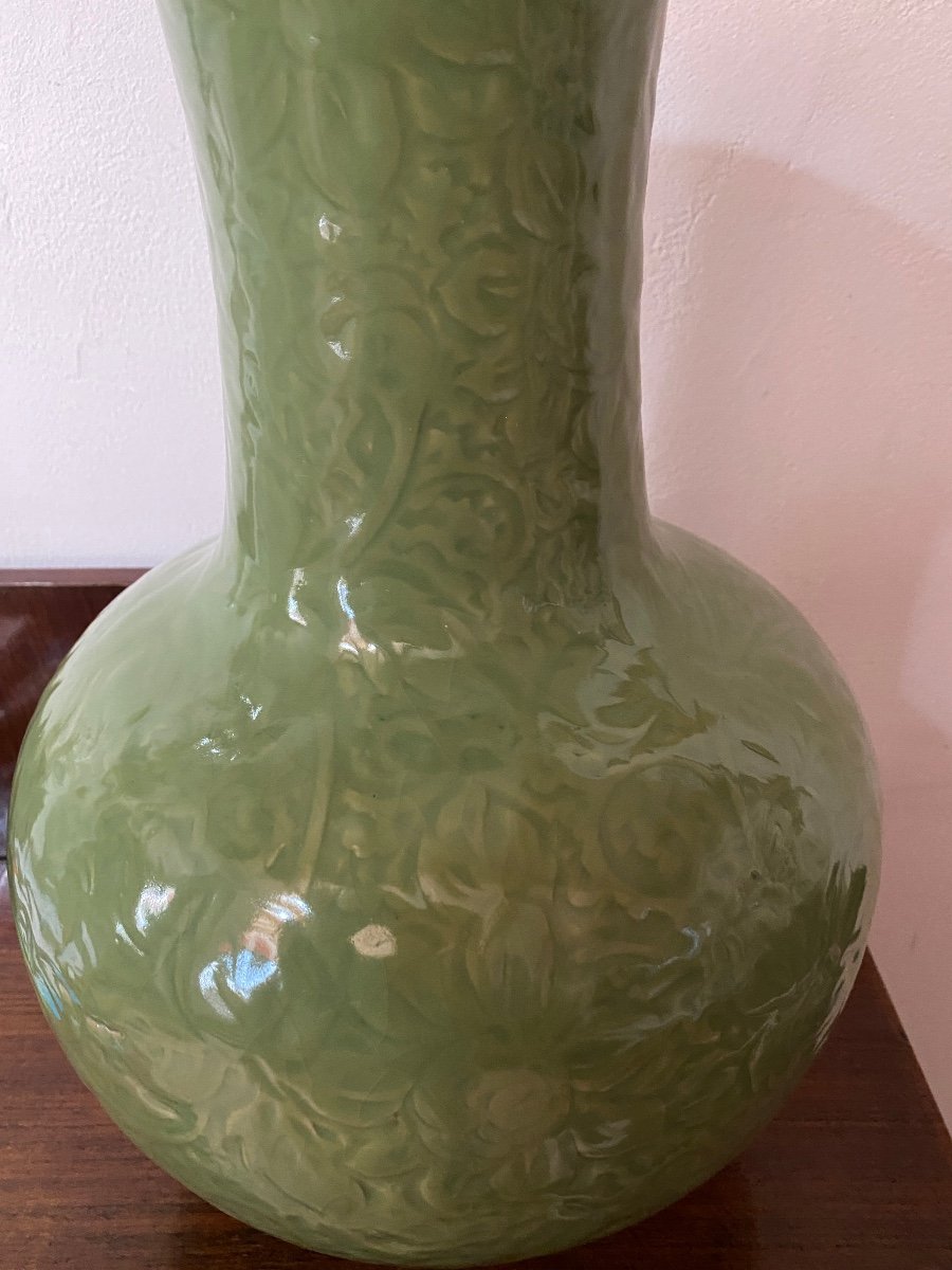 Vase céladon, Chine fin XIXème Début XXème -photo-4