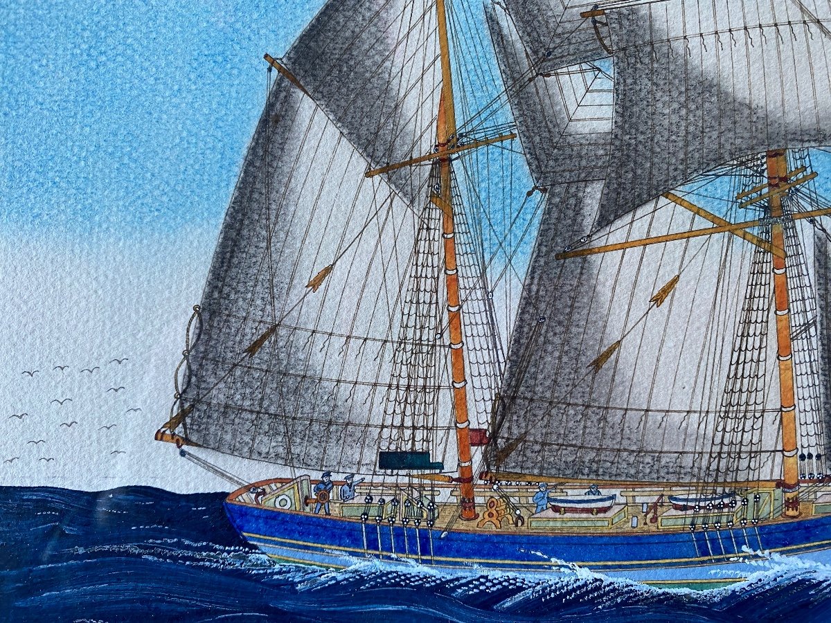 Gouache Marine Gilbert Pajot-photo-1