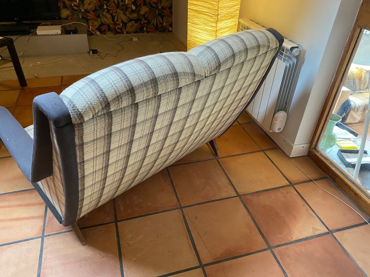 Vintage Sofa Circa 60 Refurbished-photo-8