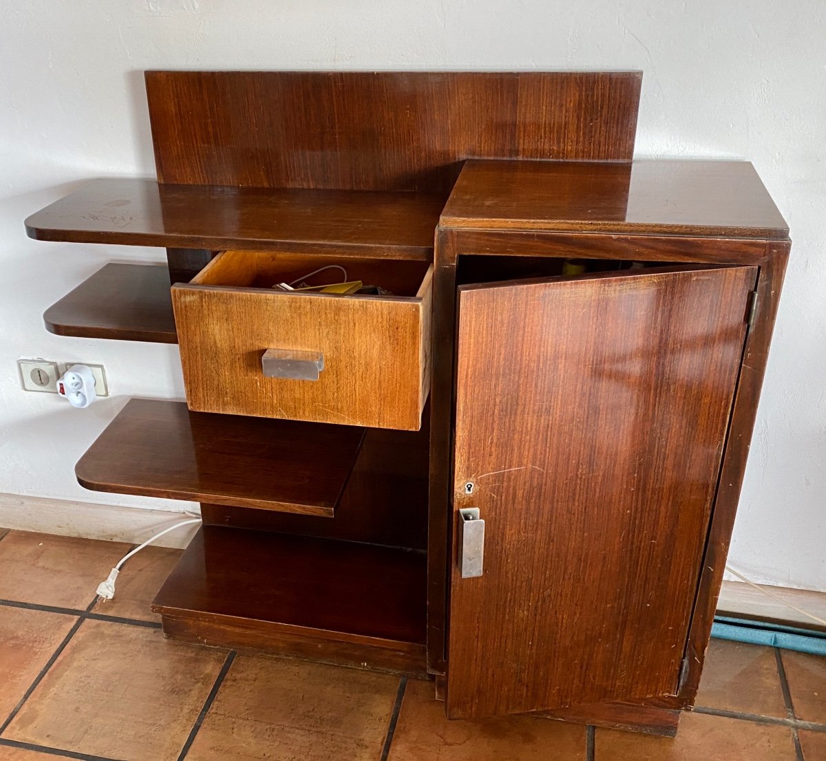 Petit Meuble Art Deco Acajou -photo-2