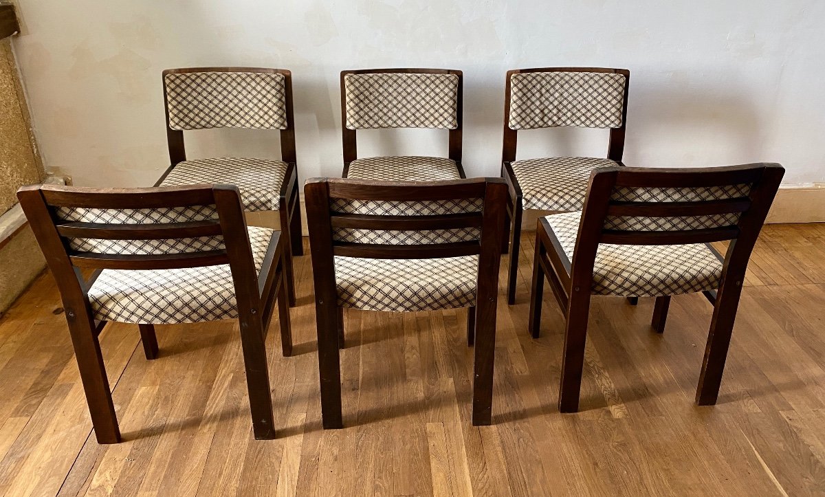 Set Of Six Vintage Chairs -photo-4