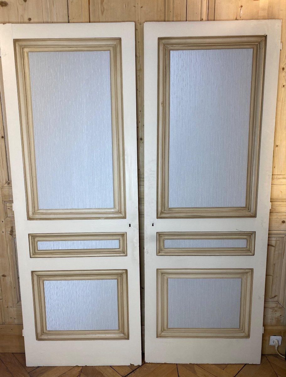 Paire De Portes Anciennes 