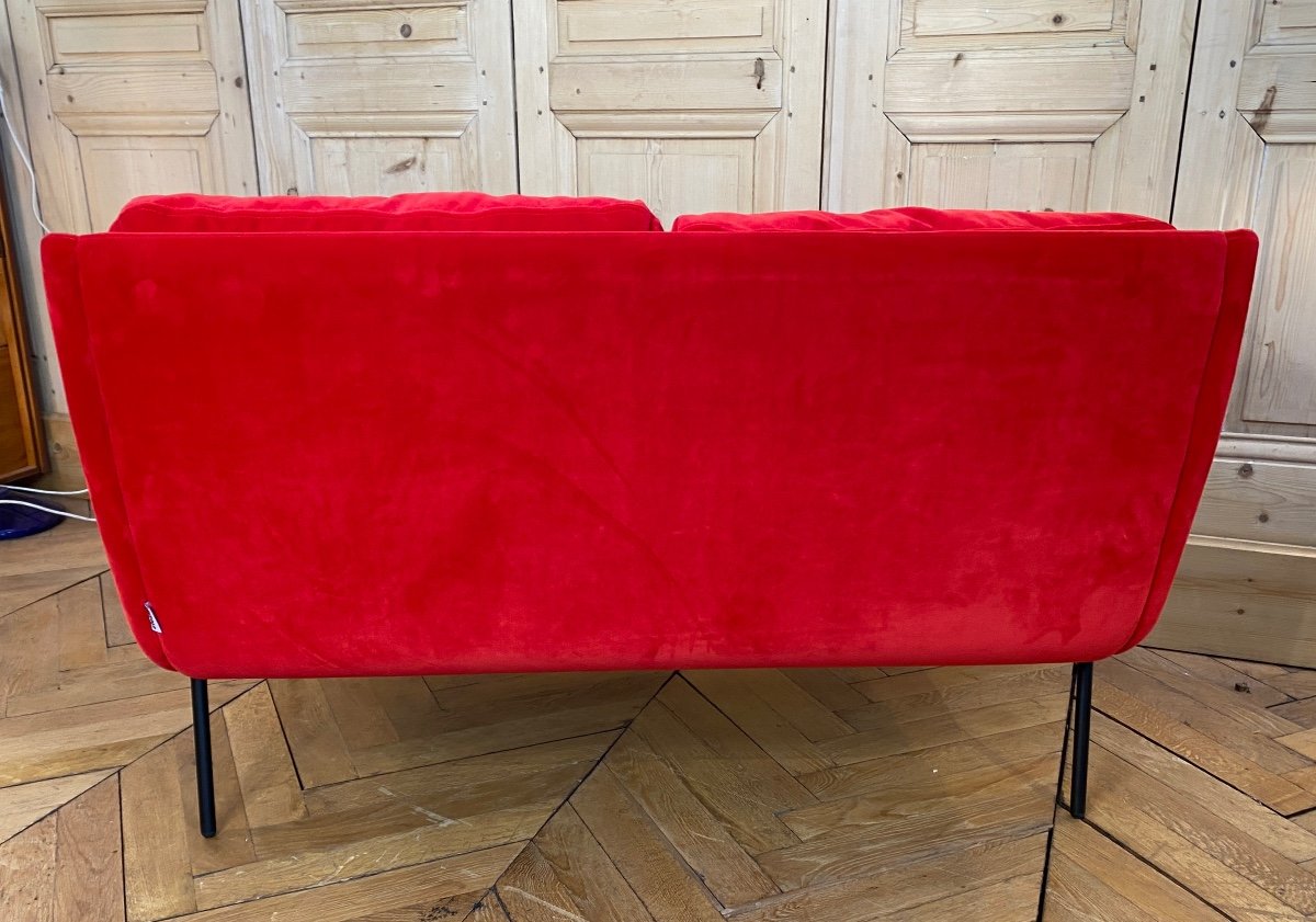  Joseph-andré Motte Sofa Model 800-photo-3