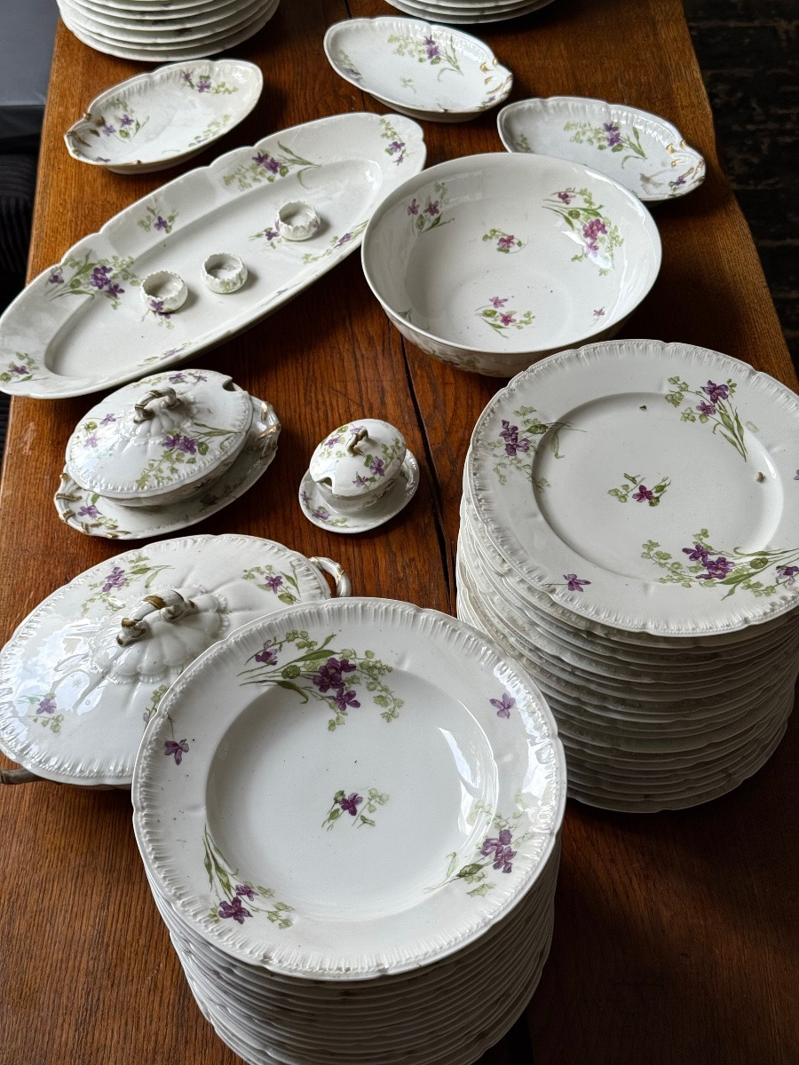 service de porcelaine 88 pieces -photo-2