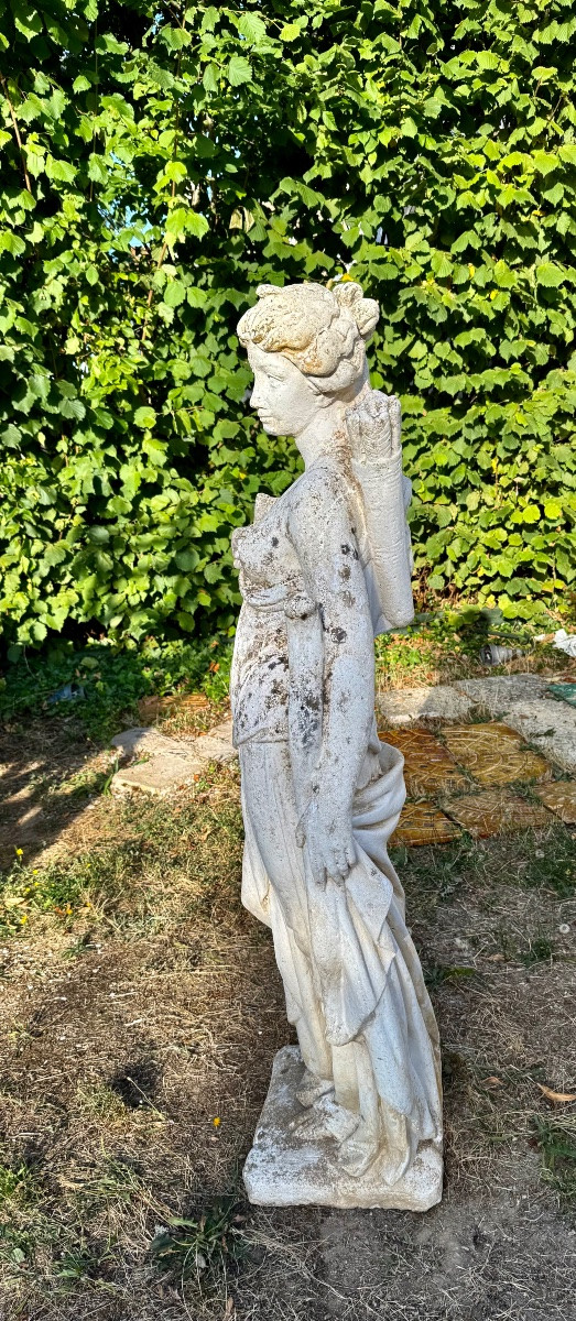 sculture Diane chasseresse pierre reconstituée-photo-1