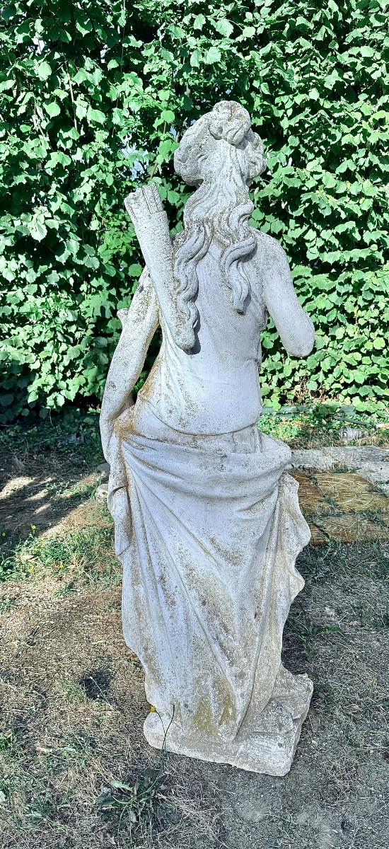sculture Diane chasseresse pierre reconstituée-photo-2