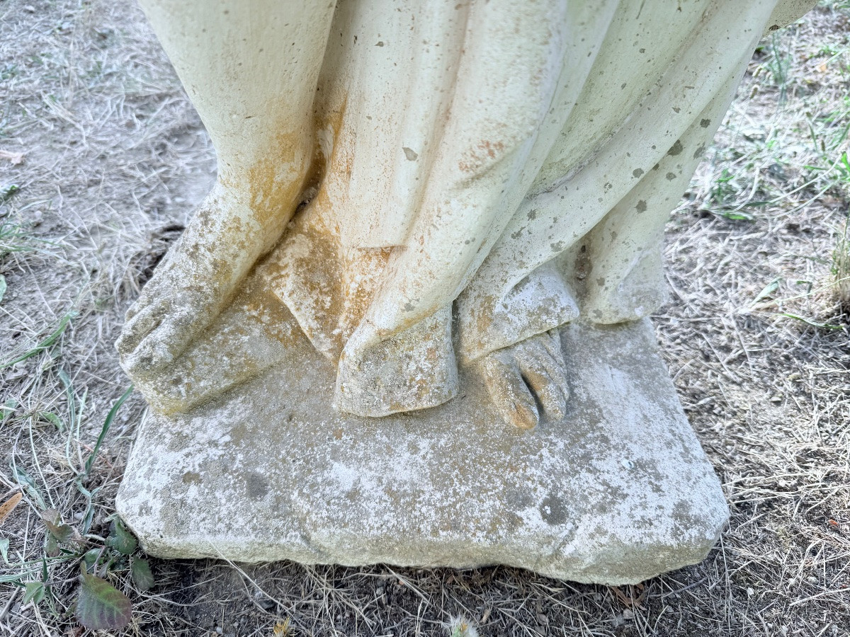 sculture Diane chasseresse pierre reconstituée-photo-3
