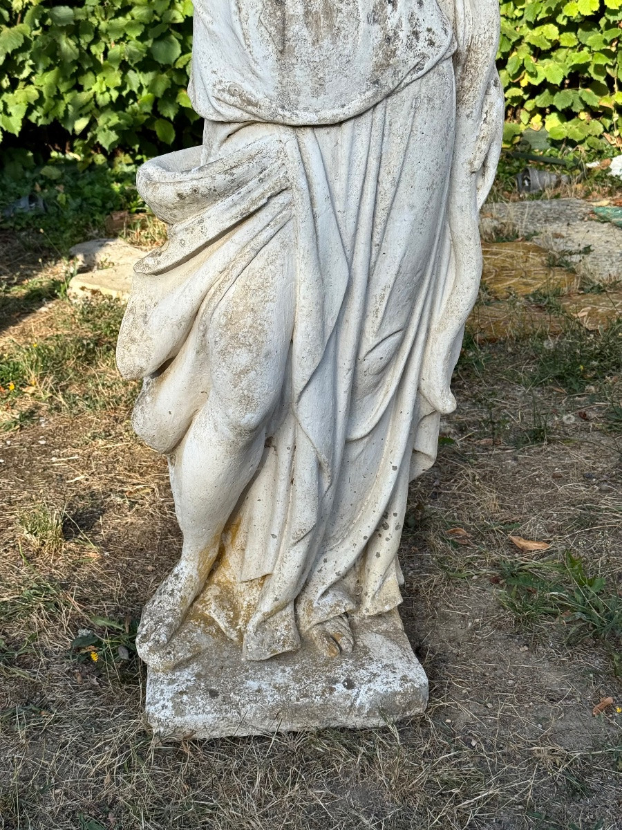 sculture Diane chasseresse pierre reconstituée-photo-5