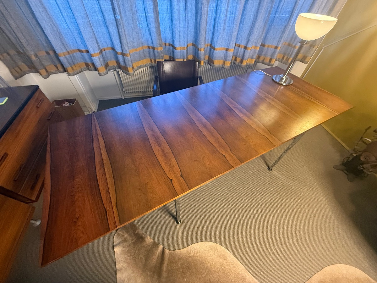 table de salle a manger Alain Richard pour meuble tv 1958-photo-2