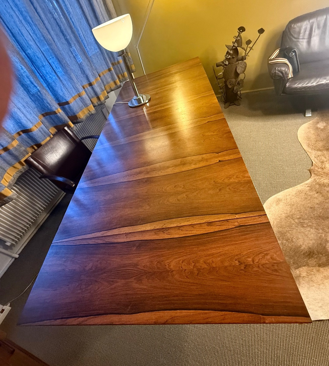 table de salle a manger Alain Richard pour meuble tv 1958-photo-3