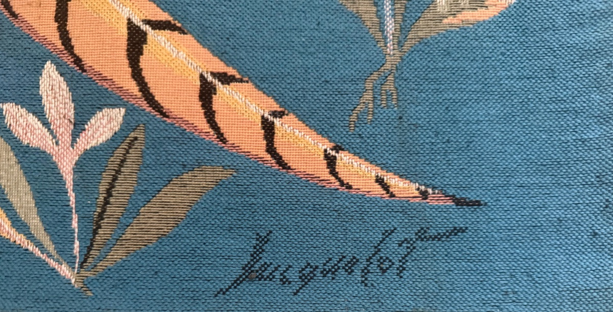 tapisserie jacquard signé Jacquelot-photo-3