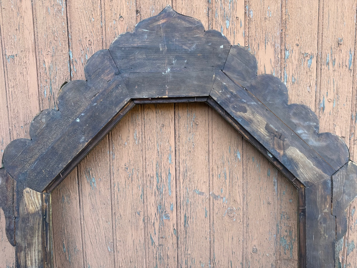 cadre de glace marocain en os et pierre d'agate-photo-6