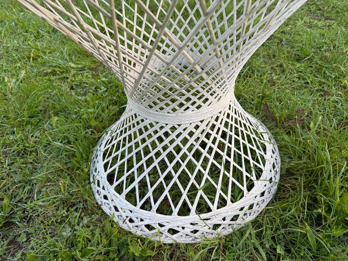 table de jardin russell woodward fibre de verre filée-photo-2
