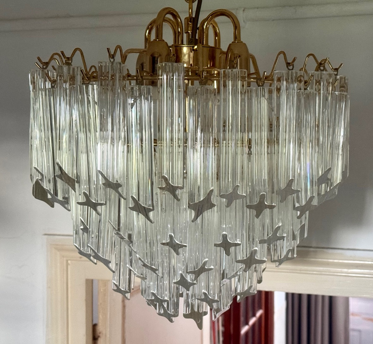 lustre giesse segano cristal circa 70 italie-photo-3