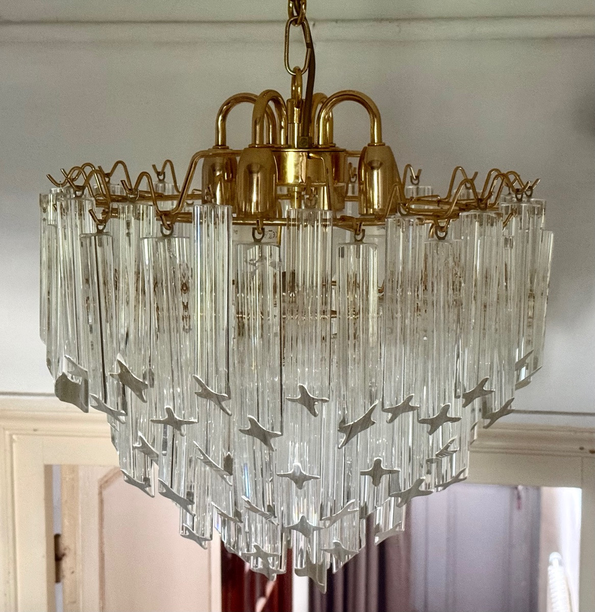 lustre giesse segano cristal circa 70 italie-photo-6