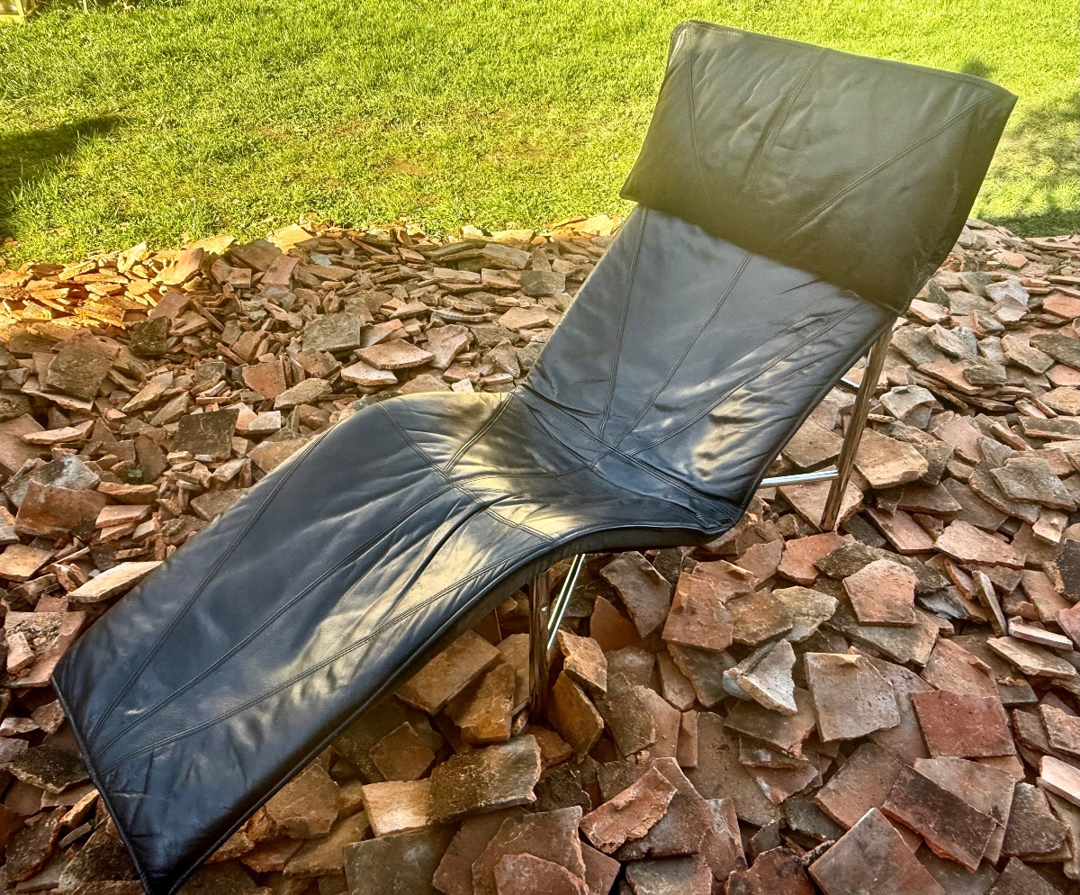 chaise longue de Tord Bjorklund suèdecirca  1970 model skye -photo-7