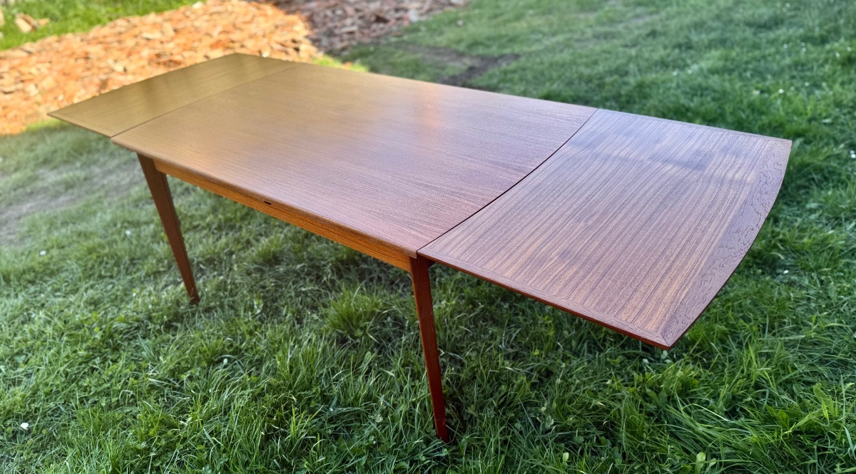 table de salle a manger scandinave a allonges teck-photo-6