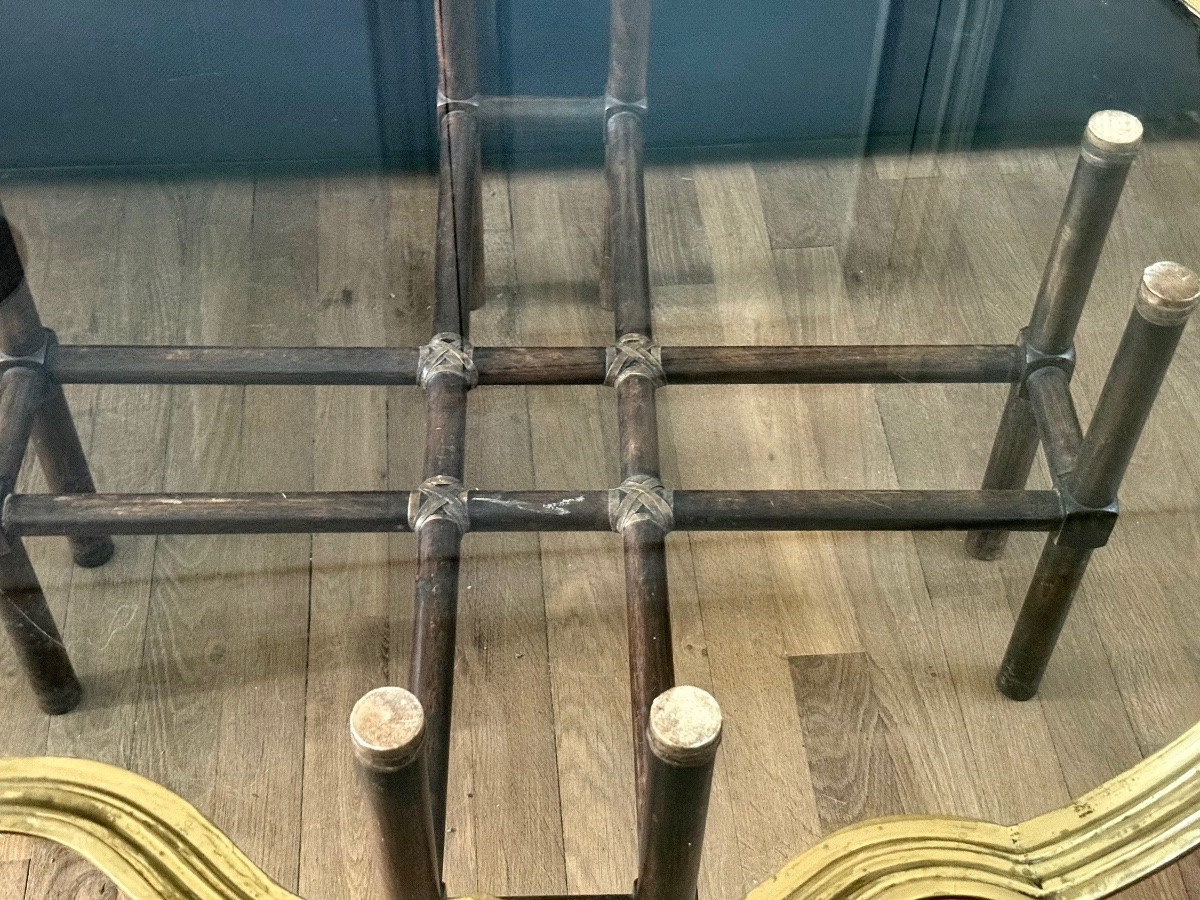 table basse circa 80 Baker furniture USA-photo-4