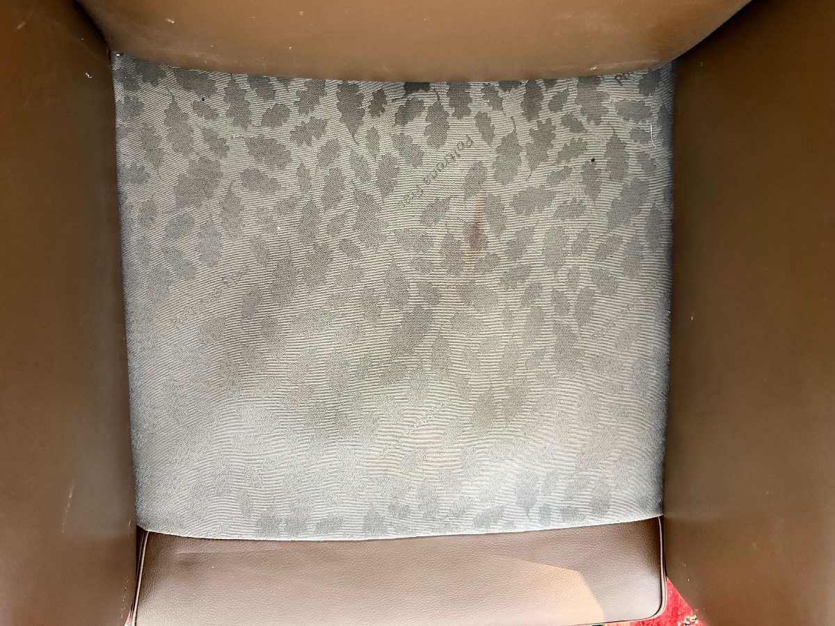 paire de fauteuils club cuir poltrona  Frau -photo-6